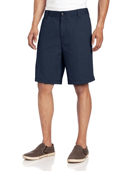 Mens Izod Basic Saltwater Flat Front Golf Shorts