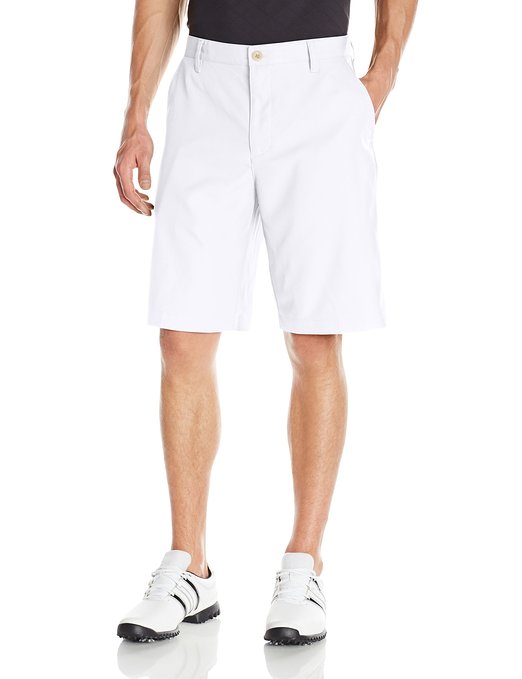 Mens Izod Flat Front Classic Fit Solid Golf Shorts