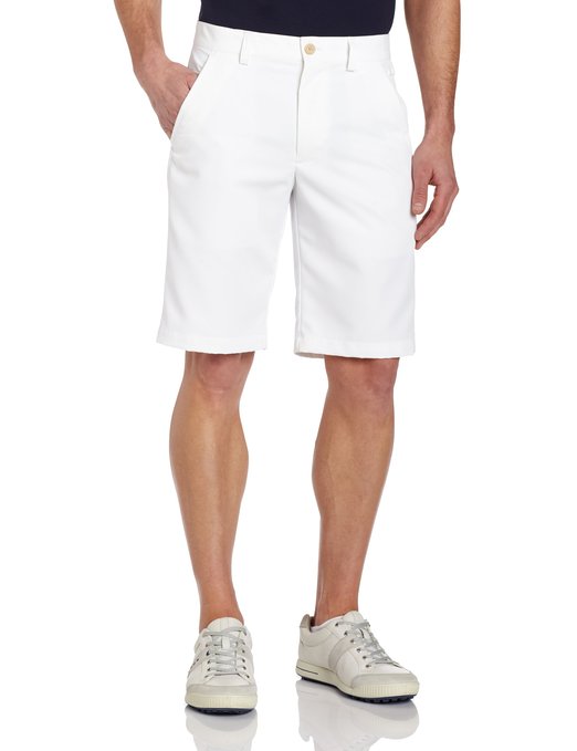 Mens Izod Flat Front Nylon Golf Shorts