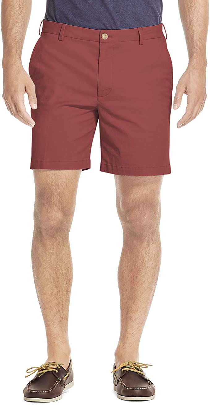 Mens Izod Saltwater Stretch Chino Golf Shorts