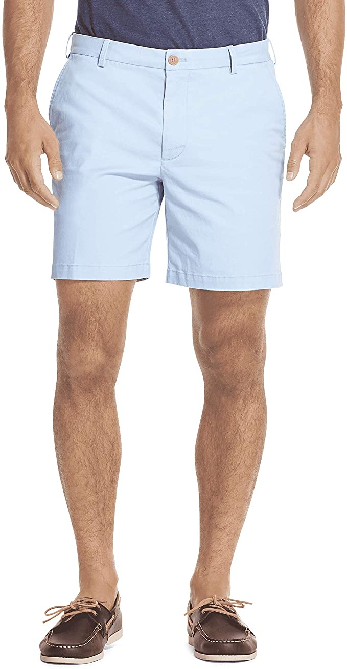 Izod Mens Saltwater Stretch Chino Golf Shorts