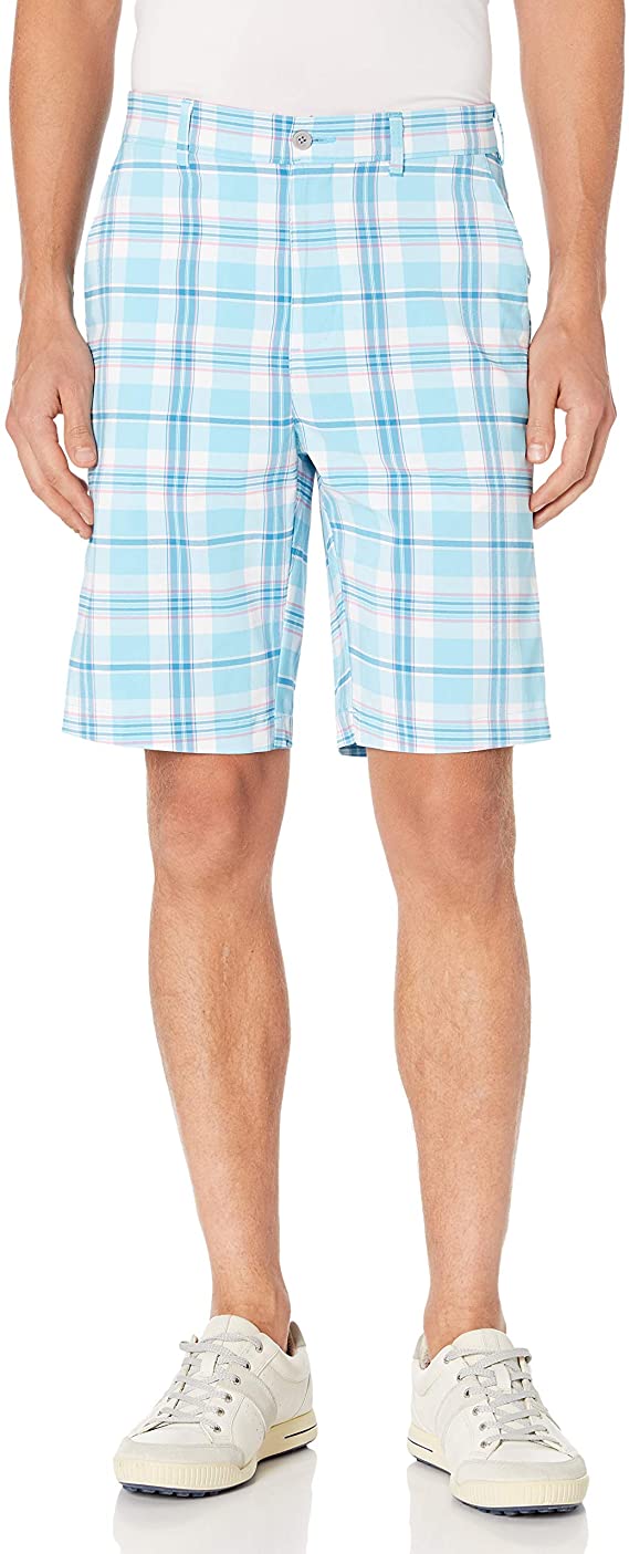 Mens Jack Nicklaus Flat Front Printed Active Flex Golf Shorts