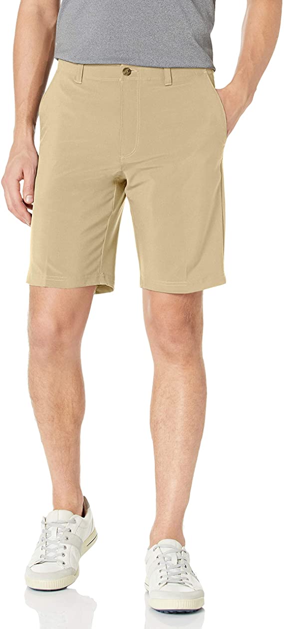 Mens Jack Nicklaus Flat Front Solid Active Flex Golf Shorts