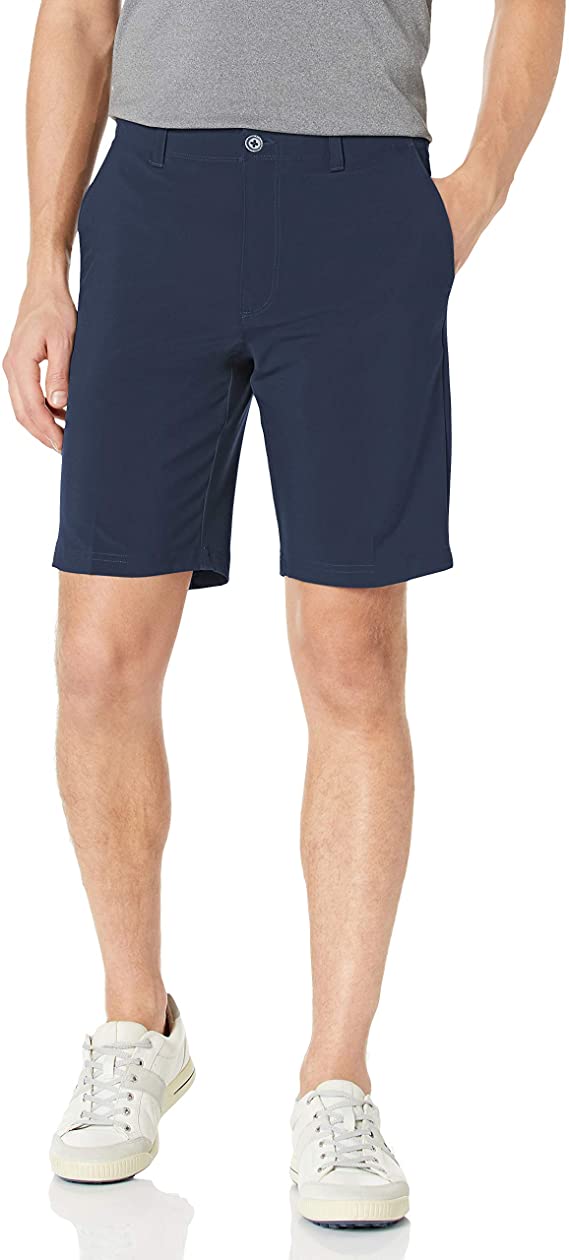 Jack Nicklaus Mens Flat Front Solid Active Flex Golf Shorts