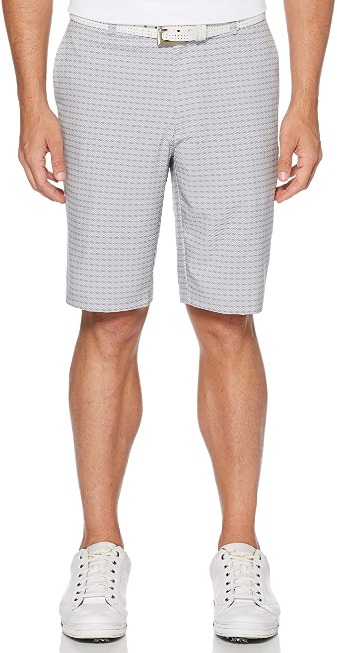 Mens Jack Nicklaus Standard Flat Front Printed Golf Shorts