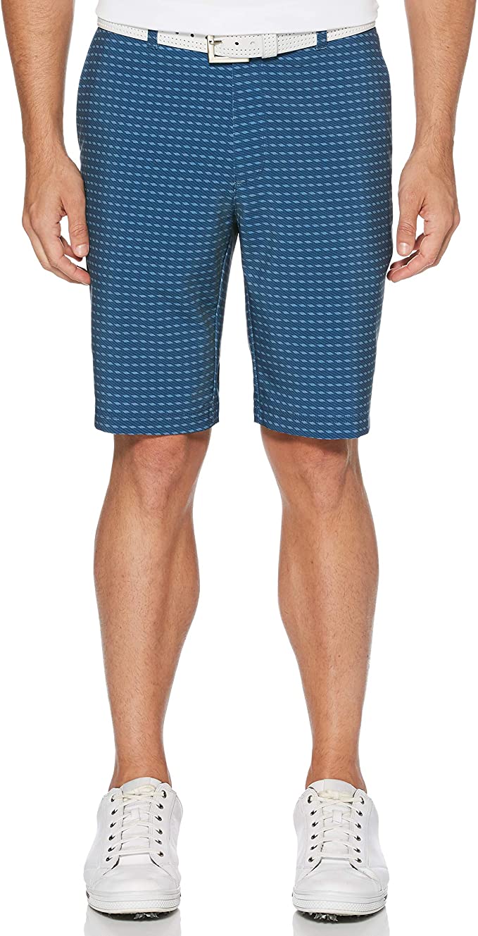 Jack Nicklaus Mens Standard Flat Front Printed Golf Shorts