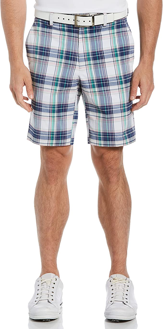 Mens Jack Nicklaus Standard Madras Golf Shorts