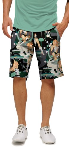 Mens Loudmouth Galaxy Girls Golf Shorts