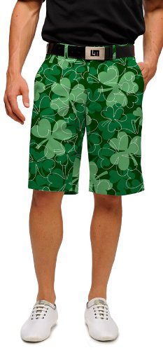 Mens Loudmouth Lucky Golf Shorts