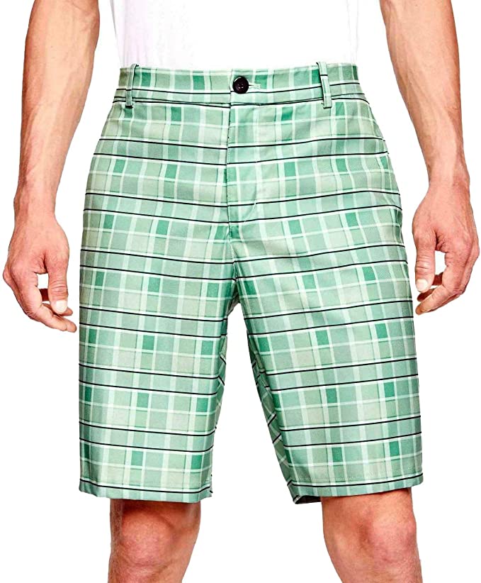 Mens Nike Dri-Fit Flex Plaid Golf Shorts