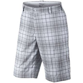 Mens Plaid Golf Shorts