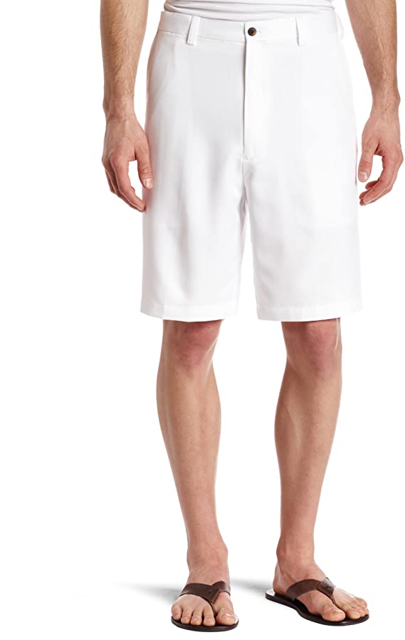 Haggar Mens Cool 18 Classic Fit Golf Shorts