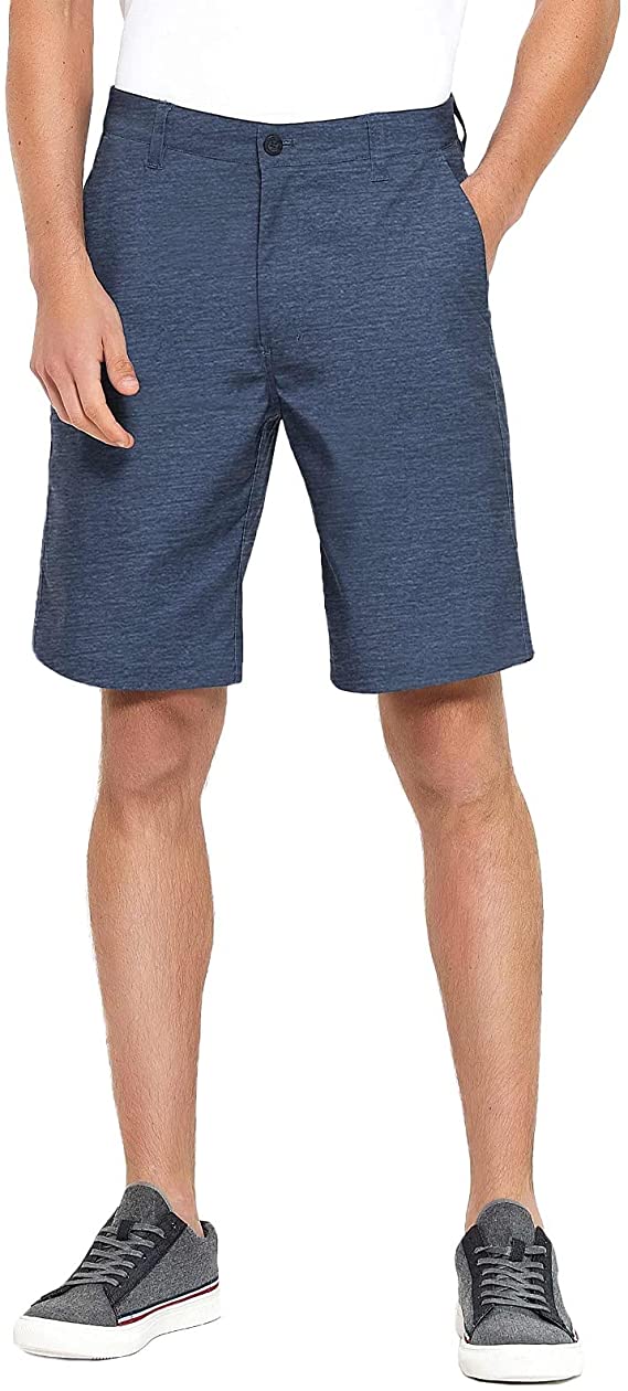 Puli Mens Casual Chino Stretch Golf Shorts