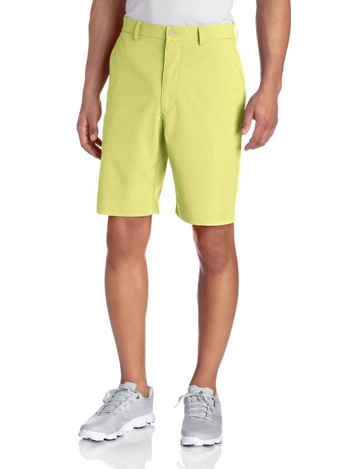 Mens PGA Tour Core Solid Flat Front Golf Shorts