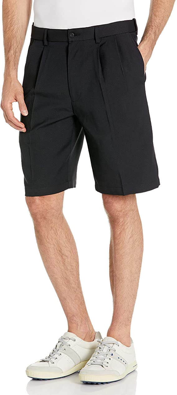 PGA Tour Mens Double Pleat Golf Shorts