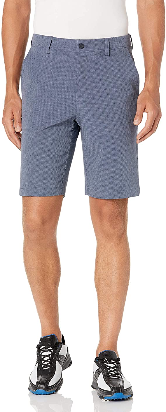 Mens PGA Tour Flat Front Dobby Golf Shorts