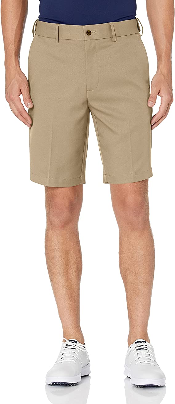 PGA Tour Mens Flat Front Golf Shorts