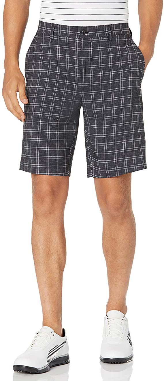 PGA Tour Mens Flat Front Printed Golf Shorts