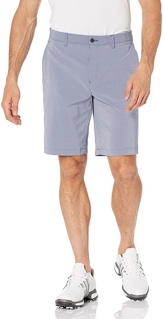 PGA Tour Mens Flat Front Printed Golf Shorts