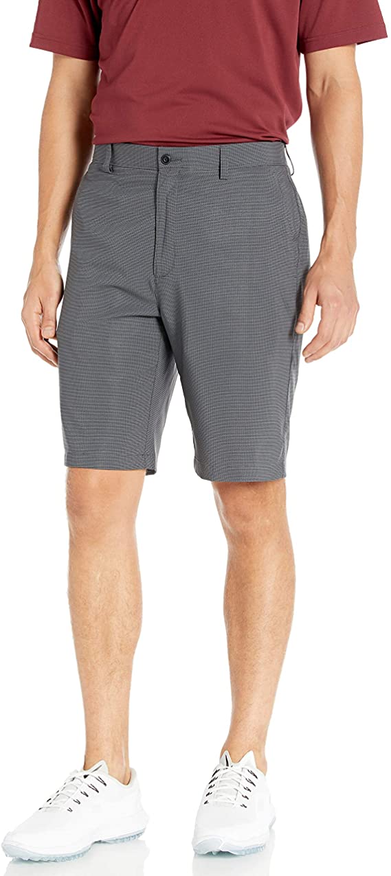 Mens PGA Tour Two Tone Flat Front Golf Shorts