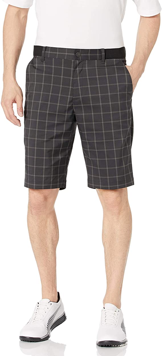 Mens Puma 2020 Plaid Golf Shorts