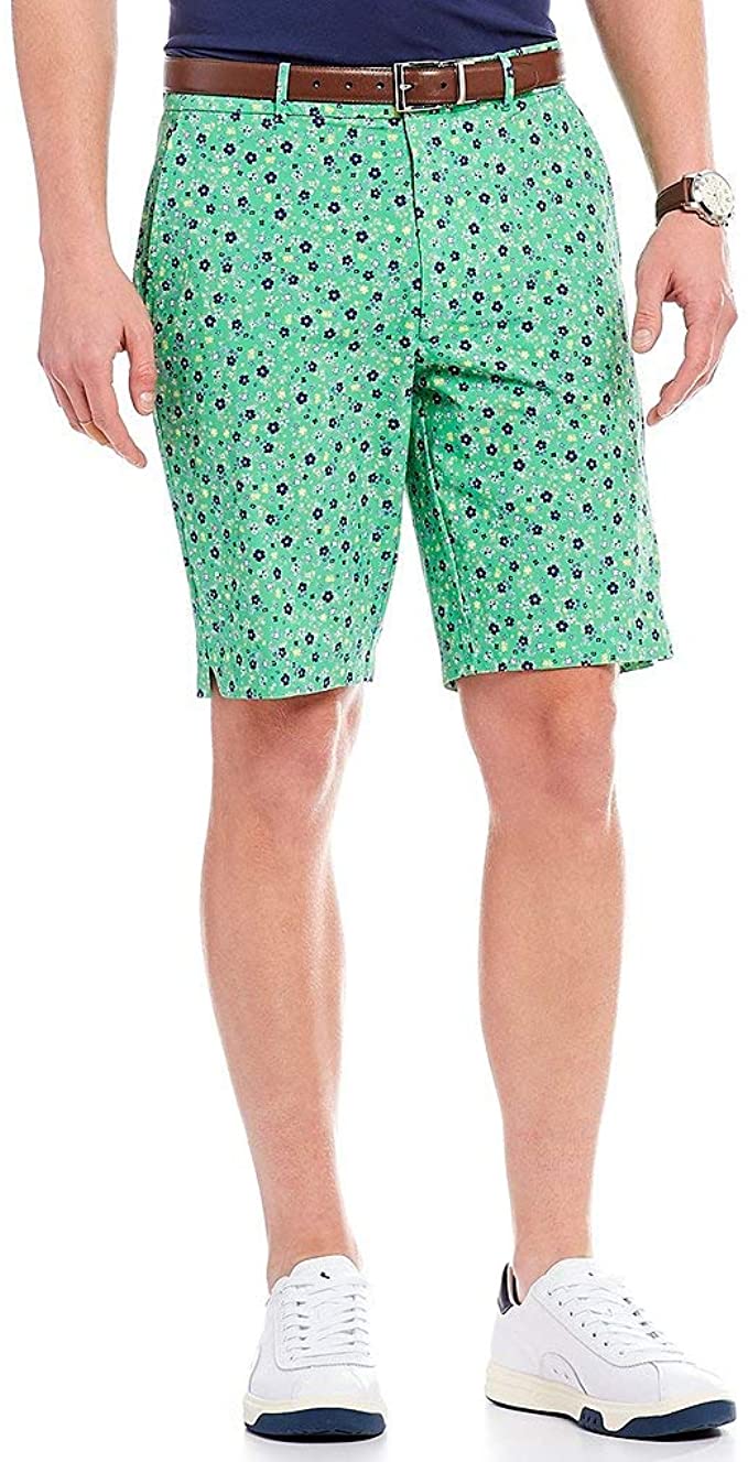 Mens Ralph Lauren Links Floral Printed Stretch Golf Shorts