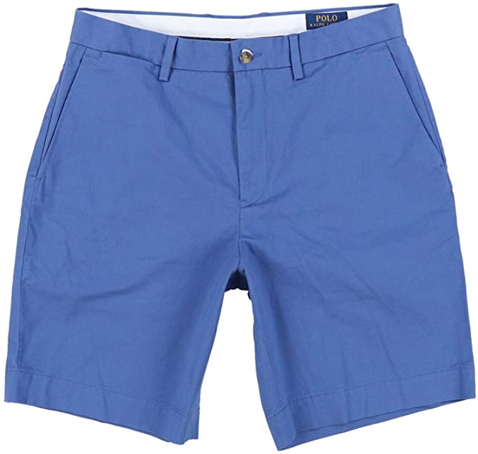 Ralph Lauren Mens Stretch Classic Fit Chino Golf Shorts