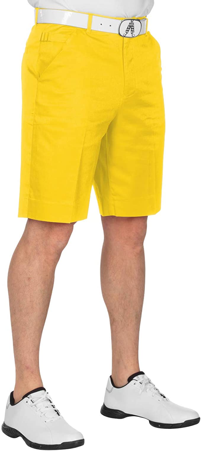 Mens Royal and Awesome Solid Colour Bright Golf Shorts