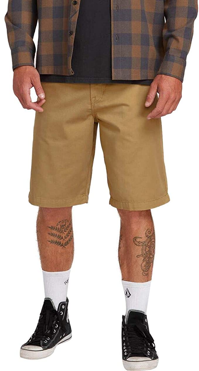 Volcom Mens Frickin Chino Golf Shorts