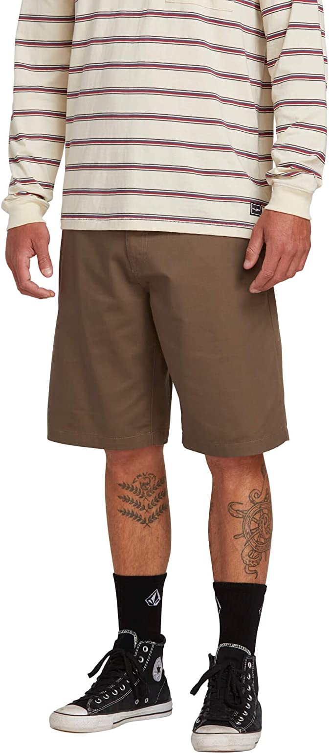 Volcom Mens Frickin Chino Golf Shorts