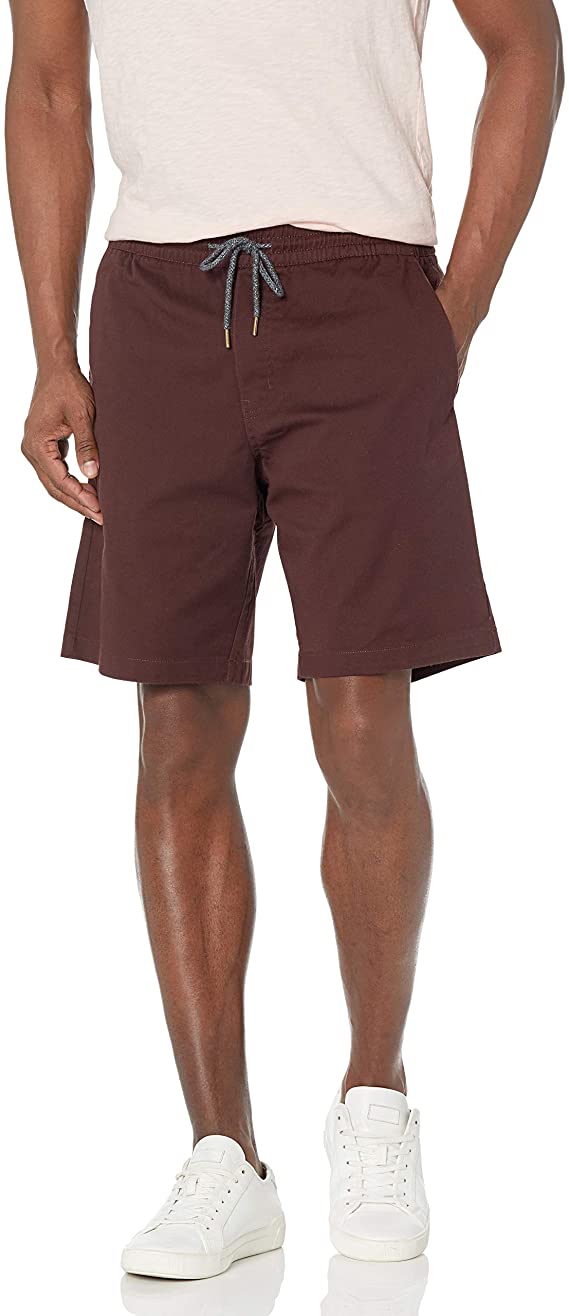 Volcom Mens Frickin Elastic Waist Chino Golf Shorts