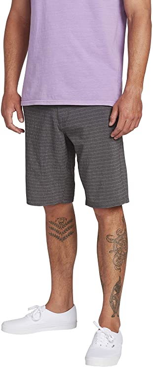 Volcom Mens Frickin SNT Mix Hybrid Golf Shorts