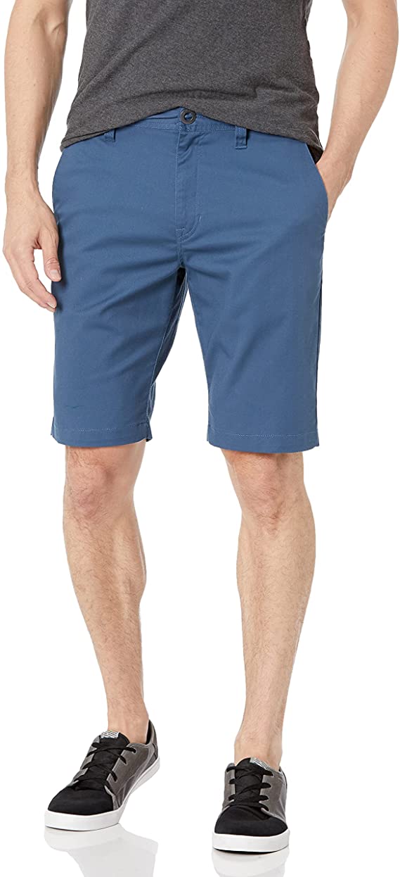 Volcom Mens Modern Fit Chino Golf Shorts