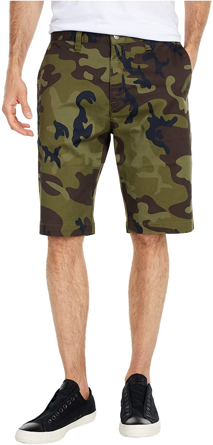 Mens Volcom Vmonty Strech Chino Golf Shorts