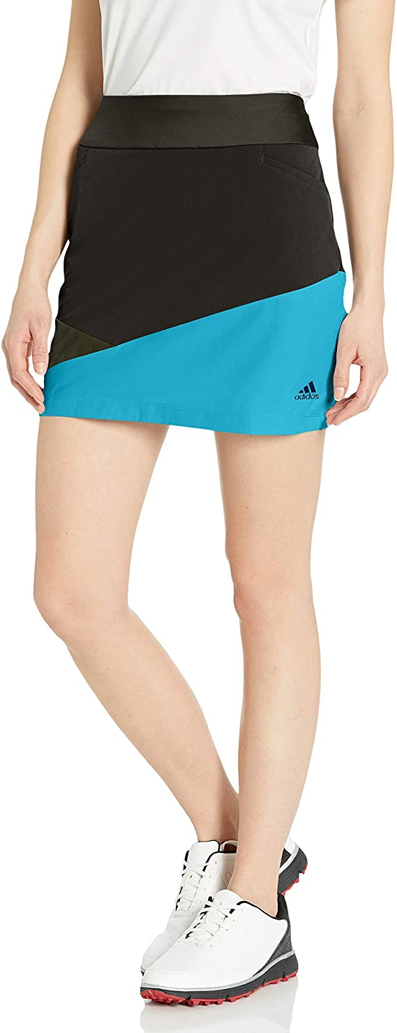 Womens Adidas Colorblocked Golf Skorts