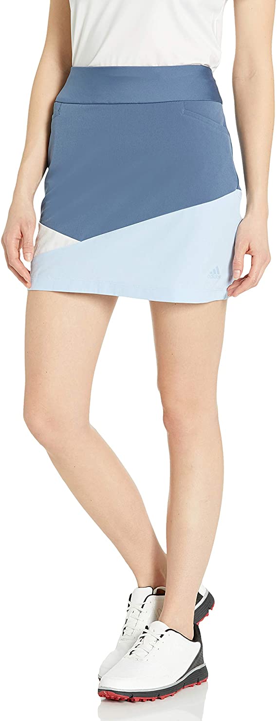 Adidas Womens Colorblocked Golf Skorts