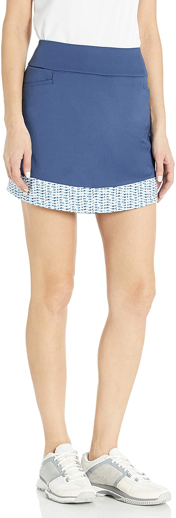 Womens Adidas Ultimate 365 Printed Knit Golf Skorts