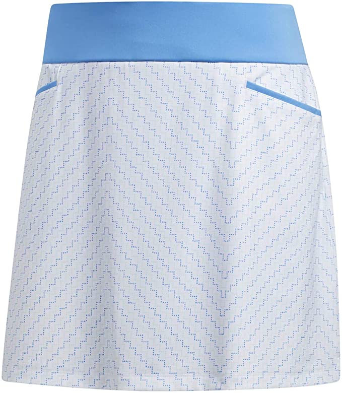 Womens Adidas Ultimate Printed Golf Skorts