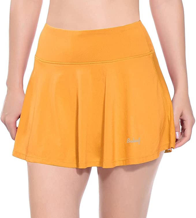 Womens Baleaf Athletic Pleated Golf Skorts