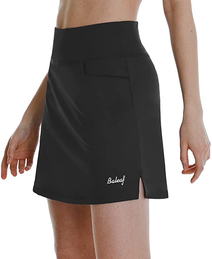Womens Baleaf High Waisted Active Golf Skirts