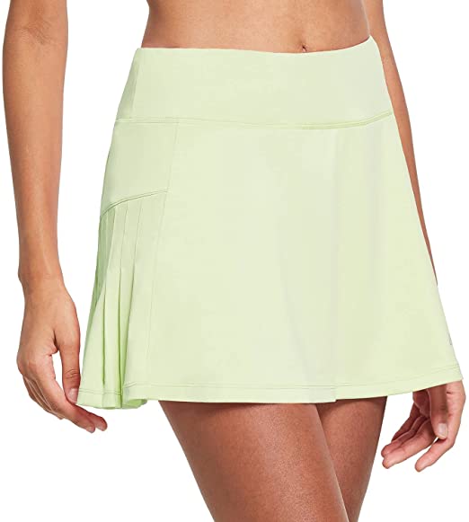 Womens Baleaf High Waisted Pleated Golf Skorts