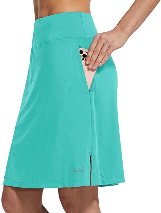 Womens Baleaf Knee Length Golf Skorts