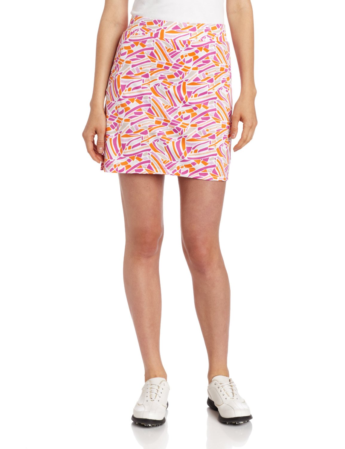 Womens Callaway Print Knit Golf Skorts