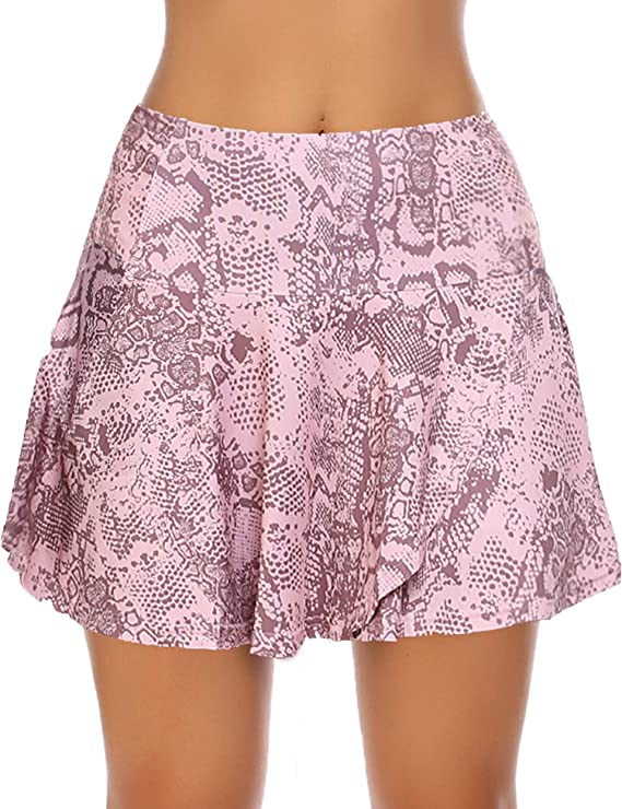 Coorun Womens Pleated Athletic Golf Skorts