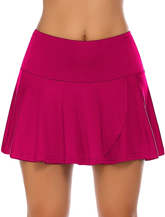 Coorun Womens Pleated Athletic Golf Skorts