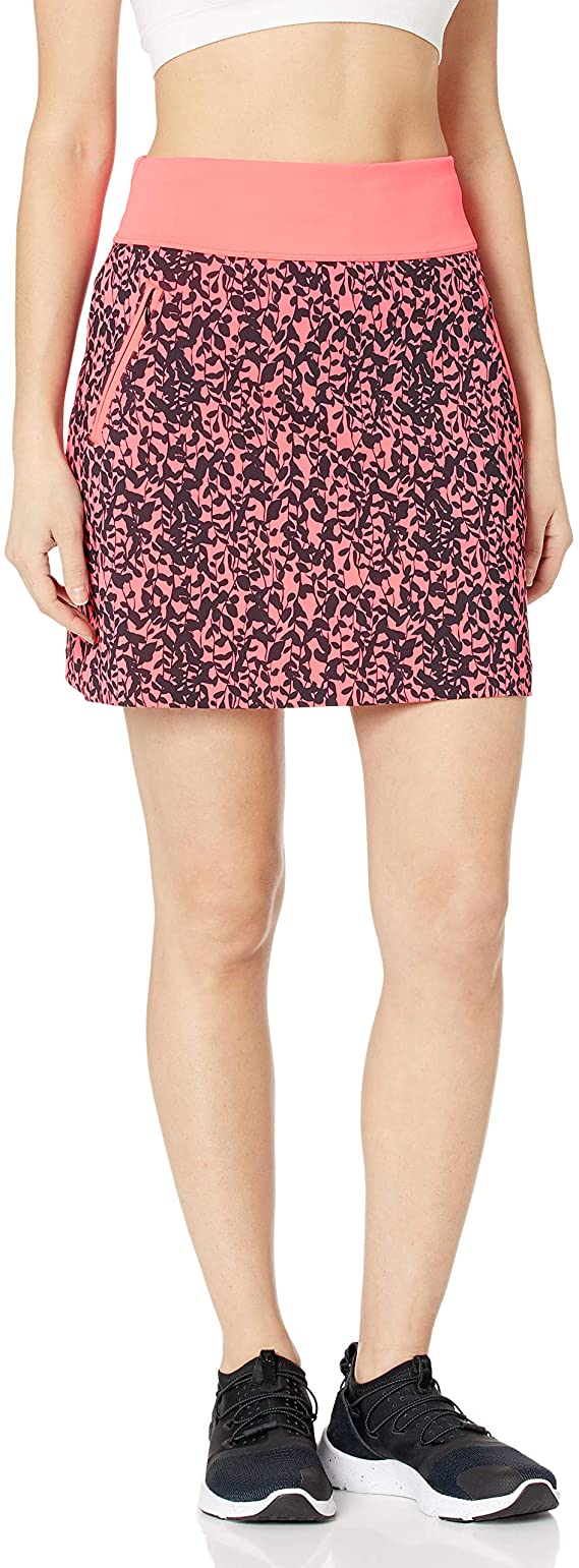 Womens Cutter & Buck Pull On Gaia Print Golf Skorts