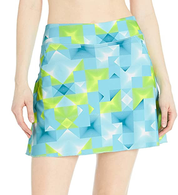 Womens Cutter & Buck Shine Print Pull On Golf Skorts