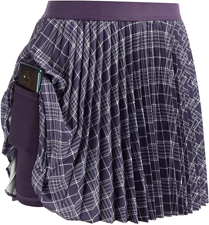 Womens Jack Smith Athletic Pleated Golf Skirts
