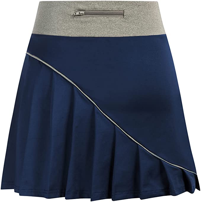 Jack Smith Womens Pleated Colorblock Golf Skirts