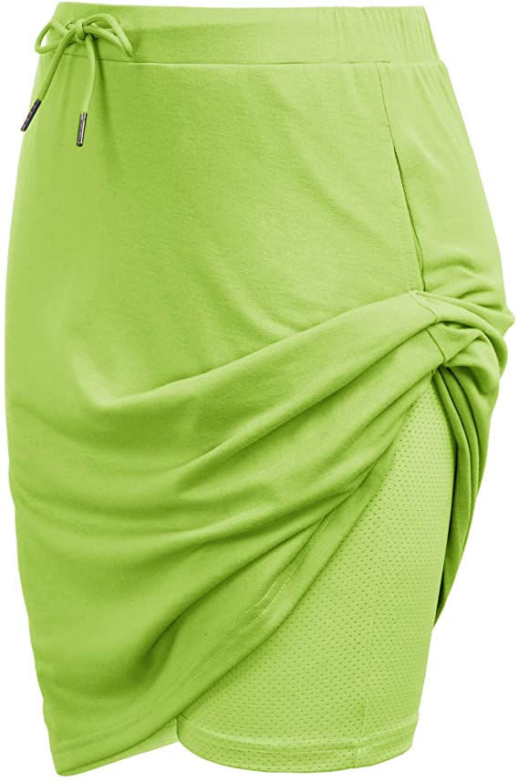 Jack Smith Womens Stretchy Knee Length Golf Skirts